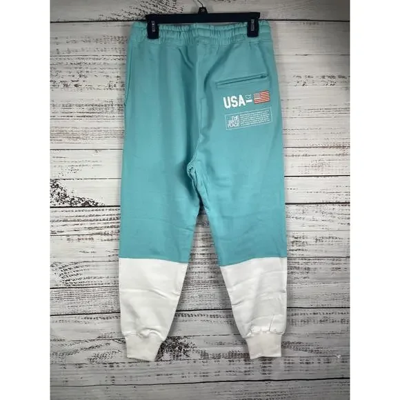 The Birth Place Sweatshirt Set Men's Medium Hoodie Joggers 24/7 365 USA - Picture 11 of 13